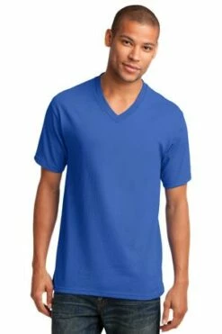 Adult Unisex Core Cotton V-Neck Tee -Jiffyshirts Store 43cf351a9f35b6