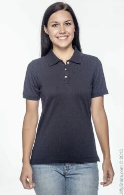 Ladies' 5.6 Oz. Easy Blend™ Polo -Jiffyshirts Store 441E89168DDEDE