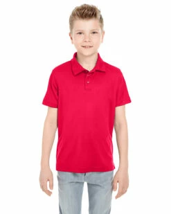 Youth Unisex Cool & Dry Mesh Piqué Polo