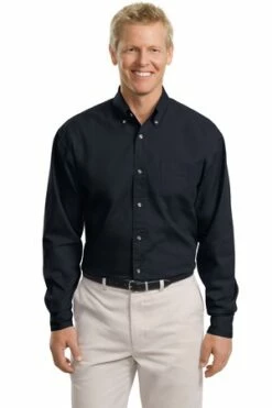 Tall Long Sleeve Twill Shirt 15 Tall Long Sleeve Twill Shirt -Jiffyshirts Store 447853694a0f81