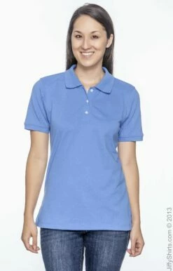Ladies' 5.6 Oz. Easy Blend™ Polo -Jiffyshirts Store 44C758B9B0FEC9