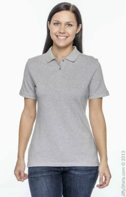 Ladies' 6 Oz. Ringspun Cotton Piqué Short-Sleeve Polo 24 Ladies' 6 Oz. Ringspun Cotton Piqué Short-Sleeve Polo -Jiffyshirts Store 44E76CF006524B
