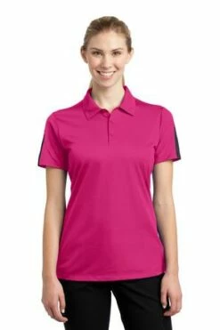 Ladies PosiCharge Active Textured Colorblock Polo 19 Ladies PosiCharge Active Textured Colorblock Polo -Jiffyshirts Store 45218e0b05f302