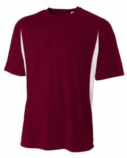 Men's Cooling Performance Color Blocked T-Shirt -Jiffyshirts Store 45236ed59fa743