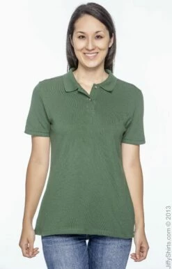 Ladies' 6 Oz. Ringspun Cotton Piqué Short-Sleeve Polo 32 Ladies' 6 Oz. Ringspun Cotton Piqué Short-Sleeve Polo -Jiffyshirts Store 4533EEB8C0648C