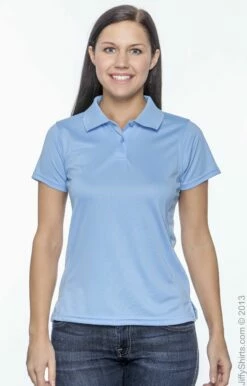 Ladies' 4 Oz. Polytech Polo -Jiffyshirts Store 455E5C6D96FE85
