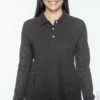 Ladies' Pima Piqué Long-Sleeve Polo -Jiffyshirts Store 4641D63E1E24CD