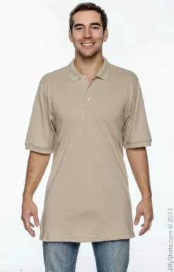 Men's 5.6 Oz. Easy Blend™ Polo -Jiffyshirts Store 46FBB7BB9CE959