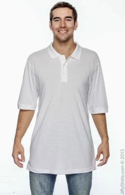 Men's 5.6 Oz. Easy Blend™ Polo -Jiffyshirts Store 46FEF47DFC09B8