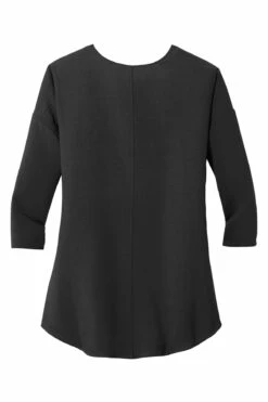 Ladies Concept 3/4-Sleeve Soft Split Neck Top -Jiffyshirts Store 46bb882cb0d2fe