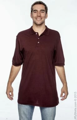Men's 5.6 Oz. Easy Blend™ Polo -Jiffyshirts Store 470E2270582EA8