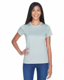 Ladies' Cool & Dry Sport Performance Interlock T-Shirt -Jiffyshirts Store 479fc924eda954