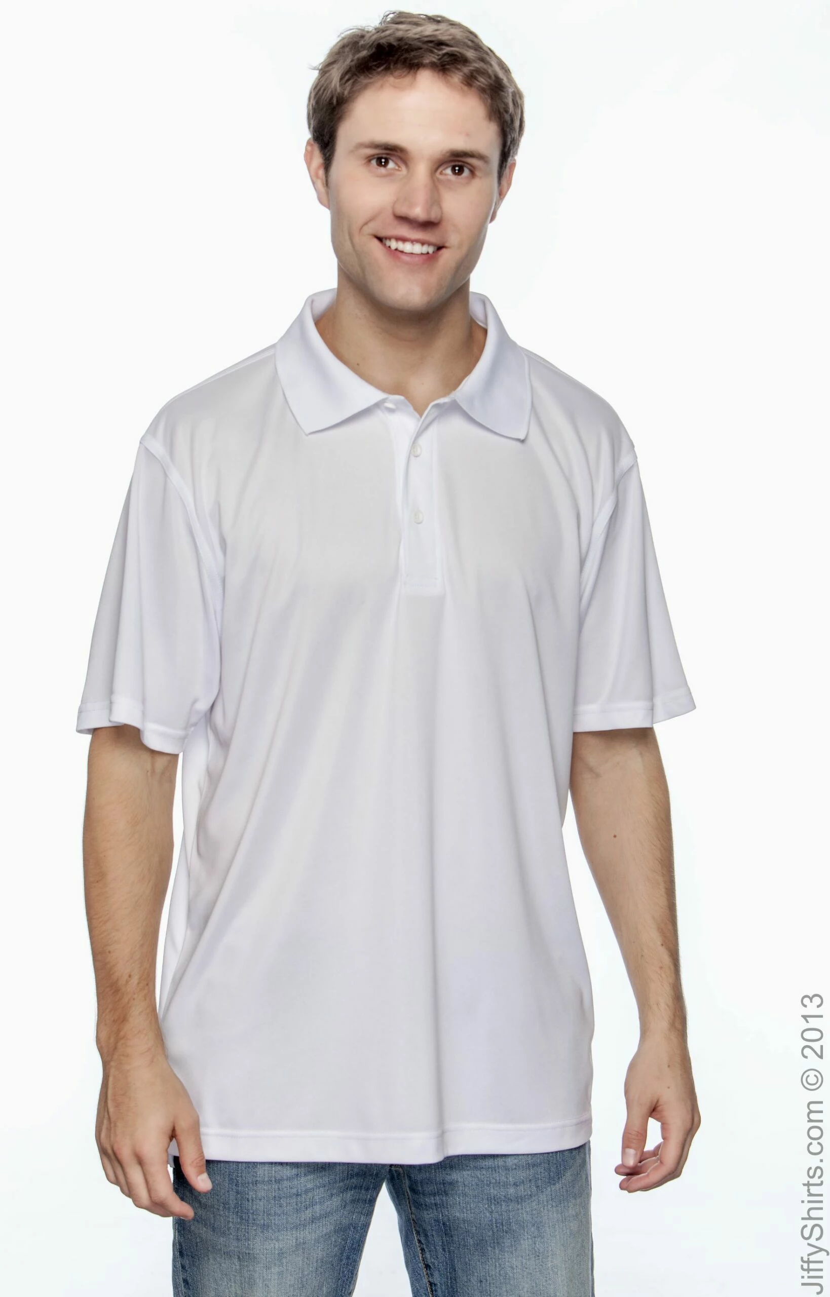 Men's 4 Oz. Polytech Polo 7 Men's 4 Oz. Polytech Polo - Image 5