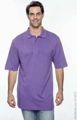 Men's 6 Oz. Ringspun Cotton Piqué Short-Sleeve Polo -Jiffyshirts Store 48DE65DFCDAA25