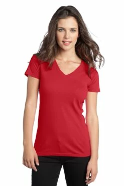 District Ladies' Junior The Concert Tee V-Neck -Jiffyshirts Store 4906d93786b052