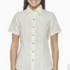 Ladies' Barbados Textured Camp Shirt -Jiffyshirts Store 4BFFA29AF9D7B5