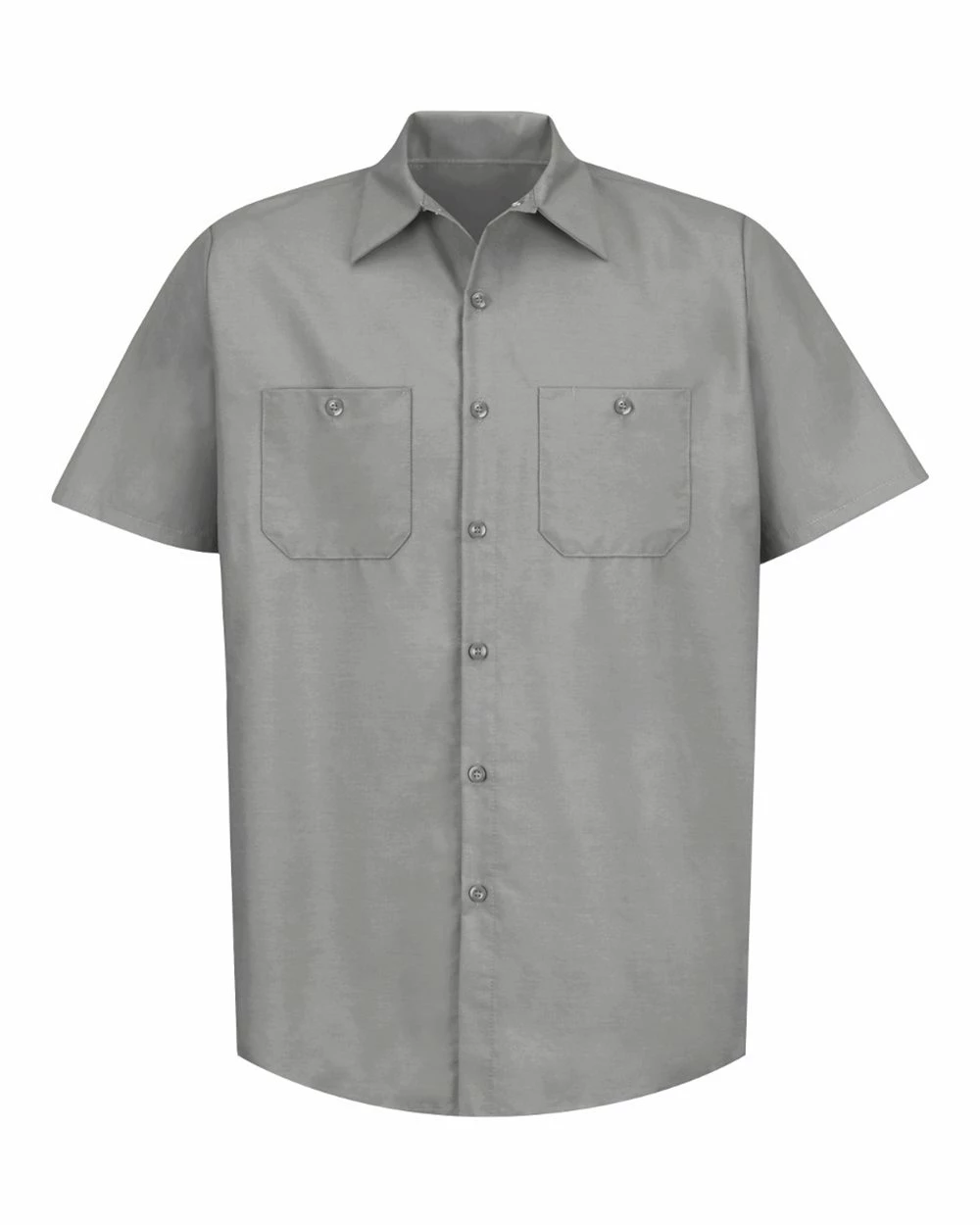 Short Sleeve Work Shirt Long Size 5 Short Sleeve Work Shirt Long Size - Image 3