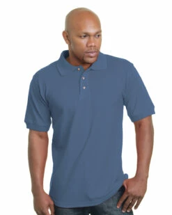Adult Unisex 6.1 Oz., Cotton Piqué Polo -Jiffyshirts Store 4b04c60336edee