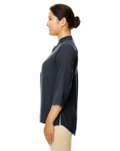 Ladies' Perfect Fit™ 3/4-Sleeve Crepe Tunic -Jiffyshirts Store 4b7e58c08e20dd