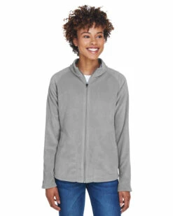 Ladies' Campus Microfleece Jacket -Jiffyshirts Store 4bcd83343cb113