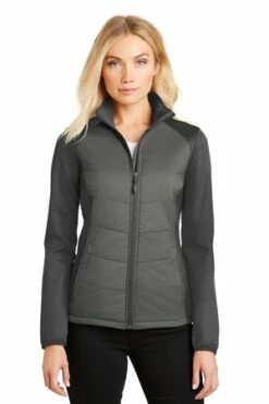 Ladies Hybrid Soft Shell Jacket -Jiffyshirts Store 4bdd1ac06a415f