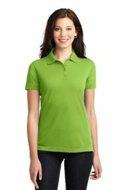 Ladies 5-in-1 Performance Pique Polo -Jiffyshirts Store 4cd2d53f600478