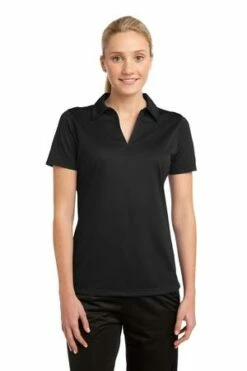 Ladies PosiCharge Active Textured Polo
