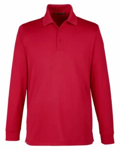 Men's Tall Advantage Long Sleeve Snag Protection Plus IL Polo -Jiffyshirts Store 50485a235487a1
