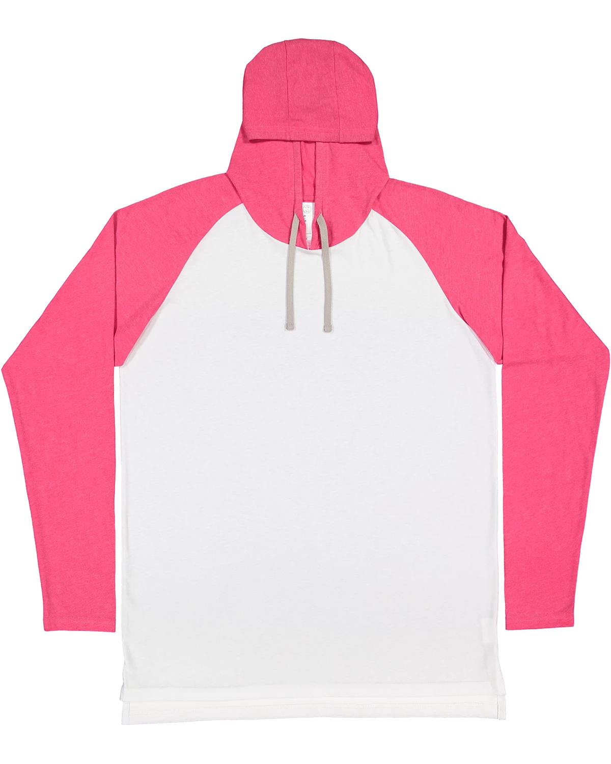 Men's Hooded Raglan Long Sleeve Fine Jersey T-Shirt 14 Men's Hooded Raglan Long Sleeve Fine Jersey T-Shirt - Image 12