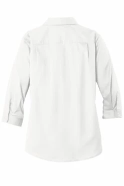Ladies 3/4-Sleeve SuperPro Twill Shirt -Jiffyshirts Store 52841268f00eca