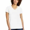 Women's Tri-Blend V-Neck Tee -Jiffyshirts Store 535bcee1fa0ccc