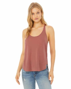 Ladies' Flowy Side Slit Tank -Jiffyshirts Store 5372c144e0203b