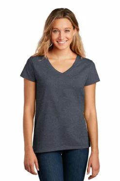 District Ladies' Re-Tee V-Neck -Jiffyshirts Store 540f729d20c294