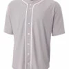Shorts Sleeve Full Button Baseball Top -Jiffyshirts Store 545e5fed219210