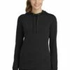 Ladies PosiCharge Tri-Blend Wicking Fleece Hooded Pullover