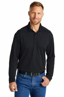 Unisex Select Lightweight Snag-Proof Long Sleeve Polo -Jiffyshirts Store 557fdcc89ee380