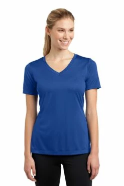 Ladies PosiCharge Competitor V-Neck Tee -Jiffyshirts Store 55975da88ebe90