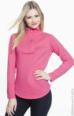 Ladies' French Terry 1/4-Zip Pullover