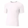 Adult Polyester Spandex Short Sleeve Compression T-Shirt -Jiffyshirts Store 55af48cacf8563