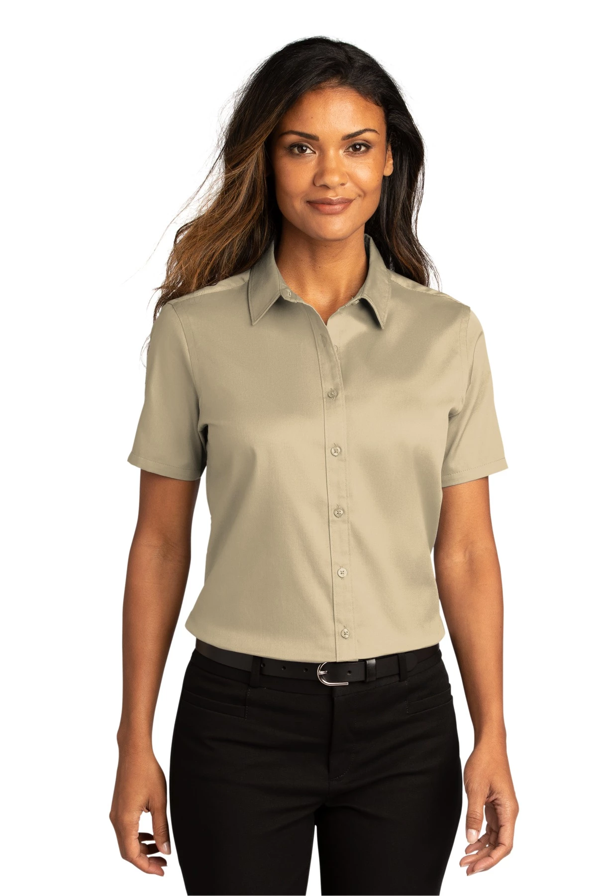 Ladies Short Sleeve SuperPro React ™ Twill Shirt 22 Ladies Short Sleeve SuperPro React ™ Twill Shirt - Image 20