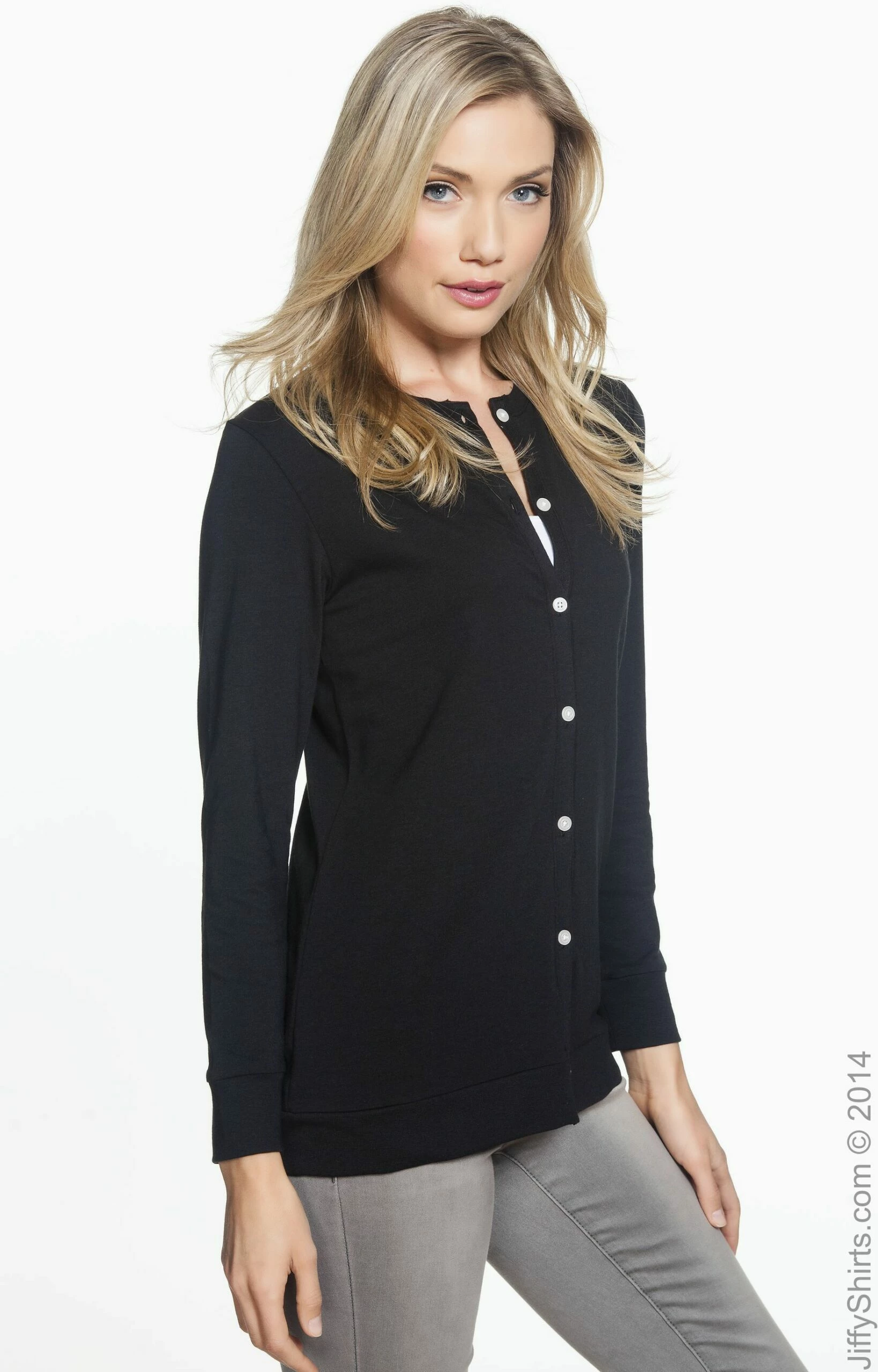 Ladies' Perfect Fit™ Ribbon Cardigan 6 Ladies' Perfect Fit™ Ribbon Cardigan - Image 4
