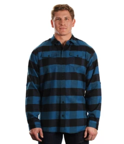 Yarn-Dyed LS Flannel -Jiffyshirts Store 57f060e9708fb0