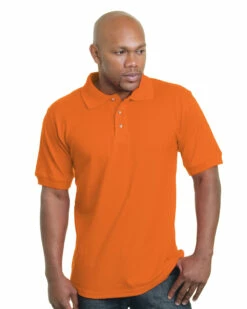Adult Unisex 6.1 Oz., Cotton Piqué Polo -Jiffyshirts Store 57f78a3348b4c0