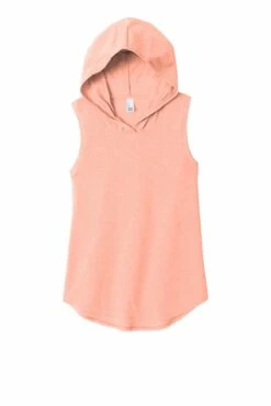 District Ladies' Perfect Tri Sleeveless Hoodie -Jiffyshirts Store 59f372c2f342e0