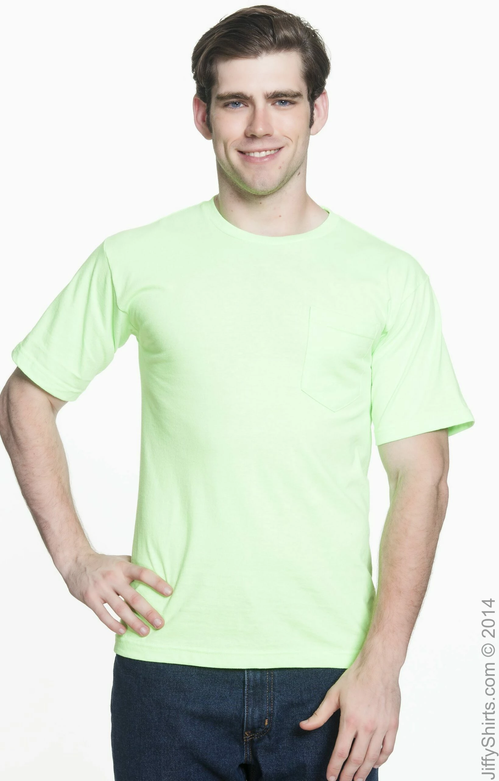 Adult Unisex Short-Sleeve T-Shirt With Pocket 4 Adult Unisex Short-Sleeve T-Shirt With Pocket - Image 2