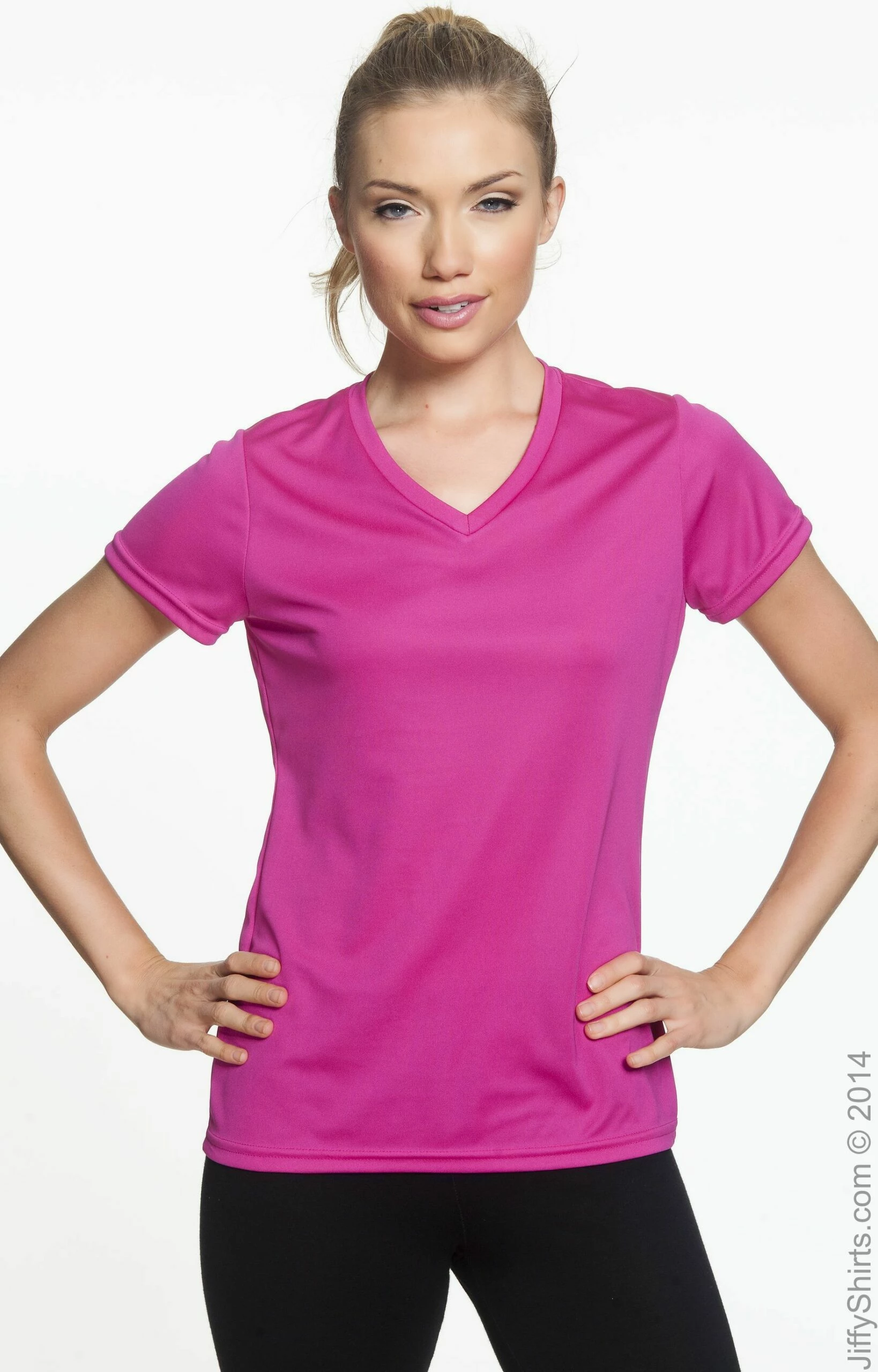 Ladies' Wicking T-Shirt 10 Ladies' Wicking T-Shirt - Image 8