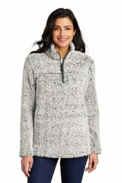 Ladies Cozy 1/4-Zip Fleece