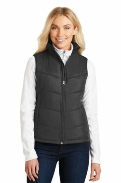 Ladies Puffy Vest -Jiffyshirts Store 5b50d6c7334973