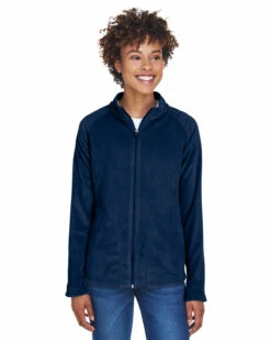 Ladies' Campus Microfleece Jacket -Jiffyshirts Store 5c660f6f4d6969