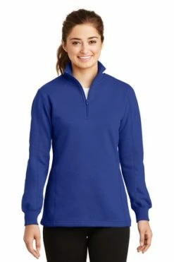 Ladies 1/4-Zip Sweatshirt -Jiffyshirts Store 5cc6161f3c0d6a